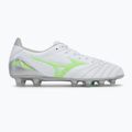 Мъжки футболни обувки Mizuno Morelia Neo IV Pro Md white/neon green/cool gray 3c 2