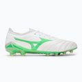 Мъжки футболни обувки Mizuno Morelia Neo IV β Japan Md white/neon green/cool grey 3c 2