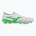 Мъжки футболни обувки Mizuno Morelia Neo IV β Japan Md white/neon green/cool grey 3c 8