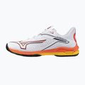 Мъжки обувки за тенис Mizuno Wave Exceed Tour 6 AC white/fiery coral 2/citrus 8