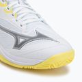 Дамски обувки за падел Mizuno Wave Exceed Court Padel W white/black send/lemon tonic 7