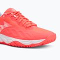 Дамски обувки за тенис Mizuno Wave Enforce Court CC W calypso coral/white/barely pink 7
