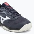 Mizuno Break Shot 5 CC обувки за тенис odyssey сиво/бяло/син гранит 7