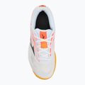 Детски обувки за тенис Mizuno Break Shot 5 Jr CC white/calypso coral/citrus 5