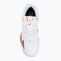 Обувки за бадминтон Mizuno Wave Claw 3 бели/цитрусови/калипсо коралови 5