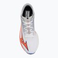 Мъжки обувки за бягане Mizuno Wave Rebellion Flash 3 white/fiery coral 2/iris bloom 5