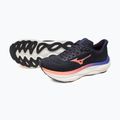 Дамски обувки за бягане Mizuno Wave Sky 9 odyssey gray/striking coral/iris bloom 9