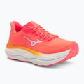 Дамски обувки за бягане Mizuno Wave Sky 9 striking coral/baseball white/citrus