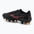 Мъжки футболни обувки Mizuno Morelia Neo IV Beta Elite Mix SG black/morelia 40th red/black 3