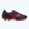 Футболни обувки Mizuno Morelia II Club FG black/morelia 40th red/black sand 2