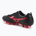 Футболни обувки Mizuno Morelia II Club FG black/morelia 40th red/black sand 3