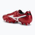 Футболни обувки Mizuno Morelia II Club FG morelia 40th red/white/black 3