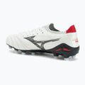 Мъжки футболни обувки Mizuno Morelia Neo IV Β Elite MD white/black/chinese red 3