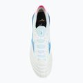 Мъжки футболни обувки Mizuno Morelia Neo IV Β Elite MD white/tanager turquoise/pink tetra 5
