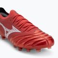 Мъжки футболни обувки Mizuno Morelia Neo IV Β Elite MD morelia 40th red/white/black 7