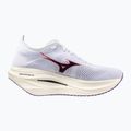 Mizuno Wave Rebellion Pro 3 обувки за бягане бяло/баритоново синьо/огнена кора 2