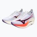 Mizuno Wave Rebellion Pro 3 обувки за бягане бяло/баритоново синьо/огнена кора 8