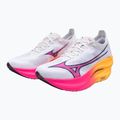 Обувки за бягане Mizuno Wave Rebellion Pro 3 бяло/розово тетра/оранжево 8