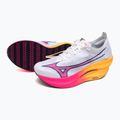 Обувки за бягане Mizuno Wave Rebellion Pro 3 бяло/розово тетра/оранжево 9