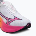 Обувки за бягане Mizuno Wave Rebellion Pro 3 бяло/розово тетра/оранжево 7