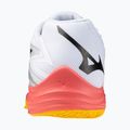 Обувки за волейбол Mizuno Thunder Blade Z white/fiery coral 2/citrus 3