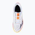 Обувки за волейбол Mizuno Thunder Blade Z white/fiery coral 2/citrus 5