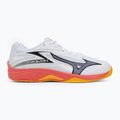 Обувки за волейбол Mizuno Thunder Blade Z white/fiery coral 2/citrus 2