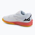 Обувки за волейбол Mizuno Thunder Blade Z white/fiery coral 2/citrus 3