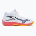 Обувки за волейбол Mizuno Thunder Blade Z Mid white/fiery coral 2/citrus 2