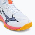 Обувки за волейбол Mizuno Thunder Blade Z Mid white/fiery coral 2/citrus 7