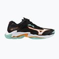 Mizuno Wave Lightning Z8 обувки за волейбол черни/танджело/ледено зелени