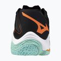 Mizuno Wave Lightning Z8 обувки за волейбол черни/танджело/ледено зелени 3