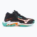 Обувки за волейбол Mizuno Wave Lightning Z8 Mid black/tangelo/ice green 2