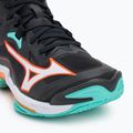 Обувки за волейбол Mizuno Wave Lightning Z8 Mid black/tangelo/ice green 7