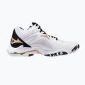 Обувки за волейбол Mizuno Wave Lightning Z8 Mid white/black/ge gold 2