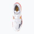 Mizuno Wave Lightning Z8 Mid white/fiery coral 2/citrus обувки за волейбол 5