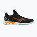 Mizuno Wave Luminous 3 обувки за волейбол черни/танджело/ледено зелени