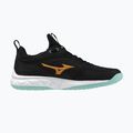 Mizuno Wave Luminous 3 обувки за волейбол черни/танджело/ледено зелени 2