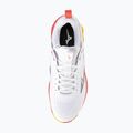 Mizuno Wave Luminous 3 бели/огнено коралови 2/цитрусови обувки за волейбол 5