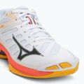 Обувки за волейбол Mizuno Wave Voltage 2 white/fiery coral 2/citrus 7