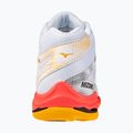 Обувки за волейбол Mizuno Wave Voltage 2 Mid white/fiery coral 2/citrus 3
