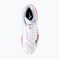 Обувки за волейбол Mizuno Wave Voltage 2 Mid white/fiery coral 2/citrus 5