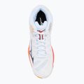Обувки за волейбол Mizuno Wave Voltage 2 Mid white/fiery coral 2/citrus 5
