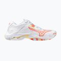 Дамски обувки за волейбол Mizuno Wave Lightning Z8 white/calypso coral/pale banan