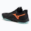 Обувки за волейбол Mizuno Wave Momentum Elite black/tangelo/ice green 3