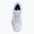 Дамски обувки за волейбол Mizuno Wave Voltage 2 white/calypso coral/pale banan 5