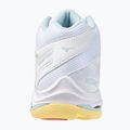 Дамски обувки за волейбол Mizuno Wave Voltage 2 Mid white/calypso coral/pale banan 3