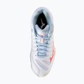 Дамски обувки за волейбол Mizuno Wave Voltage 2 Mid white/calypso coral/pale banan 5