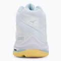 Дамски обувки за волейбол Mizuno Wave Voltage 2 Mid white/calypso coral/pale banan 6