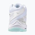 Дамски обувки за волейбол Mizuno Wave Voltage 2 Mid white/blue tint 3